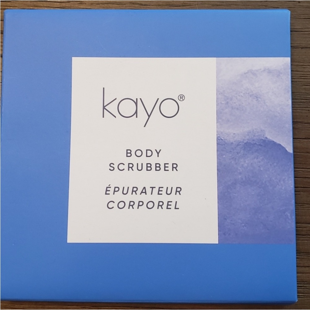 Kayo Blue Body Scrubber